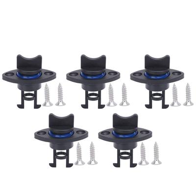 5 Pcs Boat Drain Plug Universal Drain Plug Kit Nylon Water Proof Prevents Leakage Boat Plug with 10