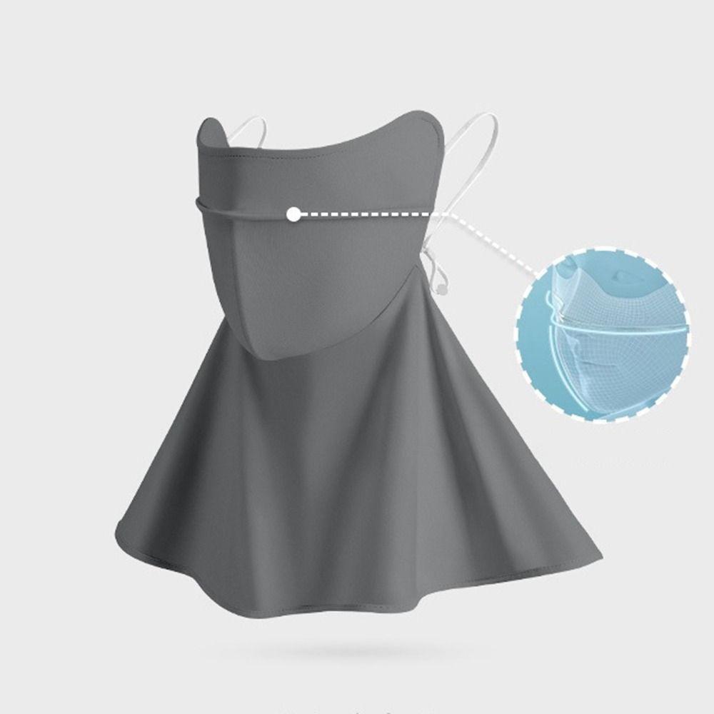 

Sun UV Protection Cooling Face Cover Breathable Earloop Neck Gaiter New Face Scarf Cover