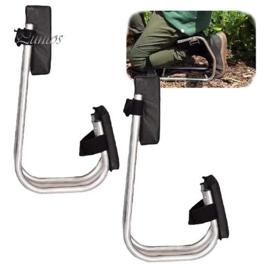 Knee Seat for Gardening Strap-on Knee Seat Ergonomic Bricklayer Kneeling Cushion Portable Knee Relief Cushion for Gardeners Knee Protection Ankle