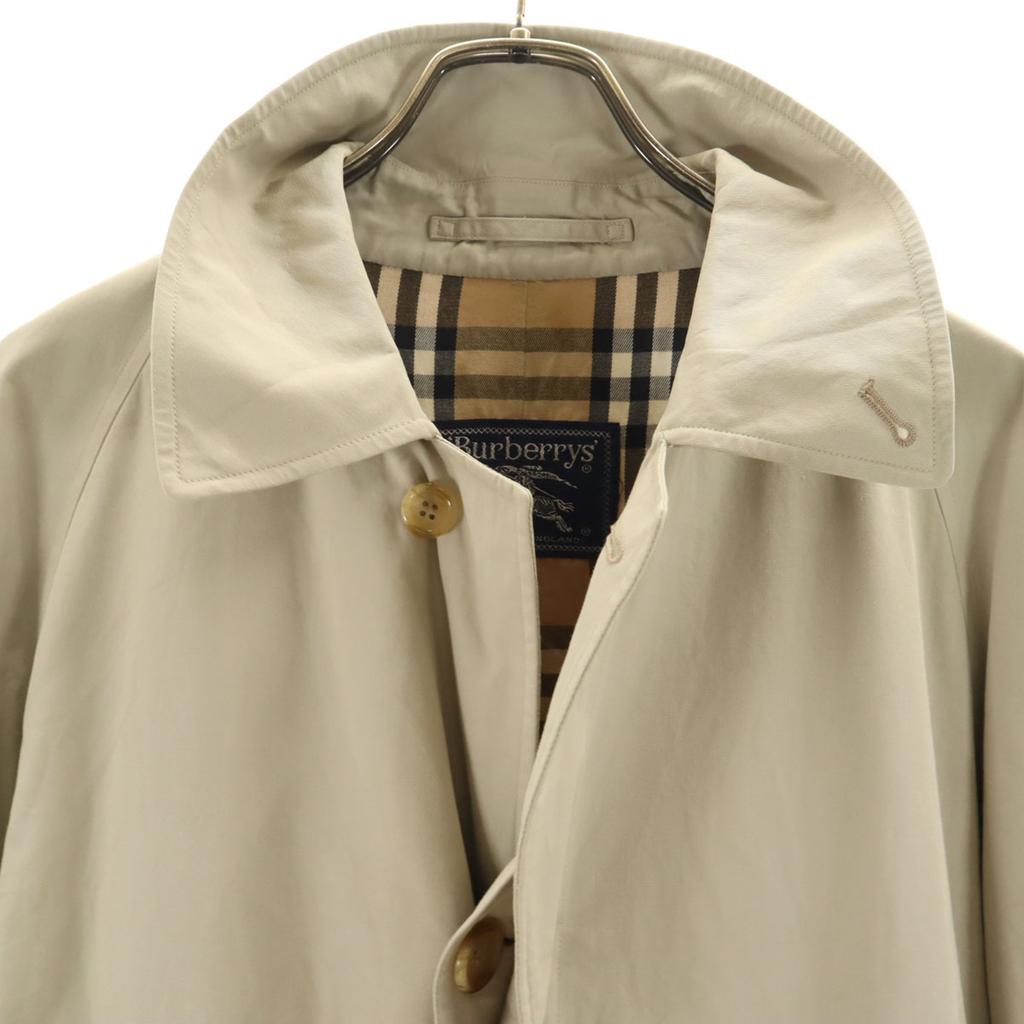 Burberrys 90s Made in England Old Stainless collar coat 44 Gurege Men's Used