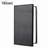 Capacity ID Card Bank Cards Storage Bag Card Holder Business Cards Organizer Leather Card Bits