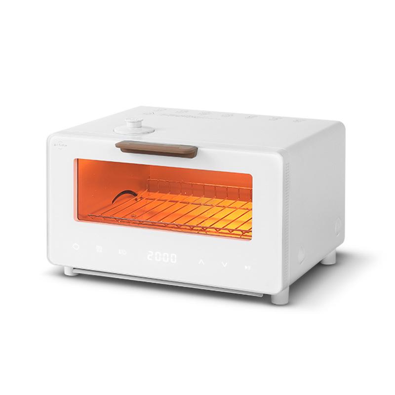 Compact Multifunction Mini Oven: Steam & Bake Electric Countertop Appliance