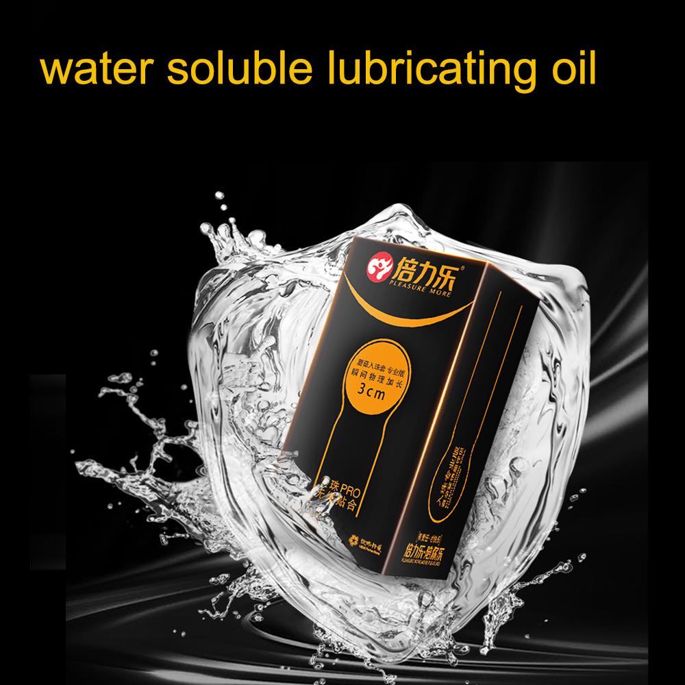 Kondom Ball Naturkautschuk Kondome Perle duldet sicheres Sexspielzeug für Erwachsene mit Penishülle