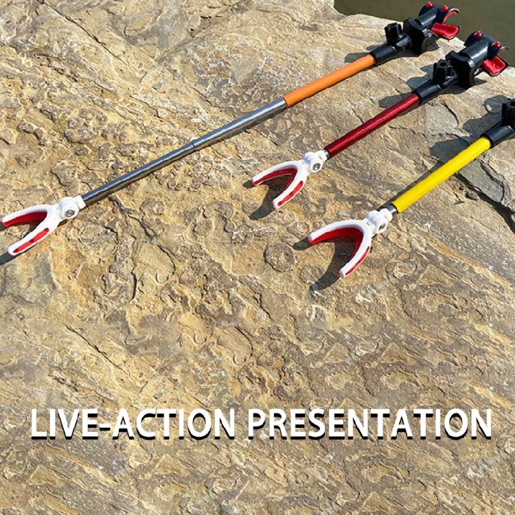 High Strength Fishing Rod Holder 5kg Load Bearing Waterproof Construction Ergonomic Grip Surfaces