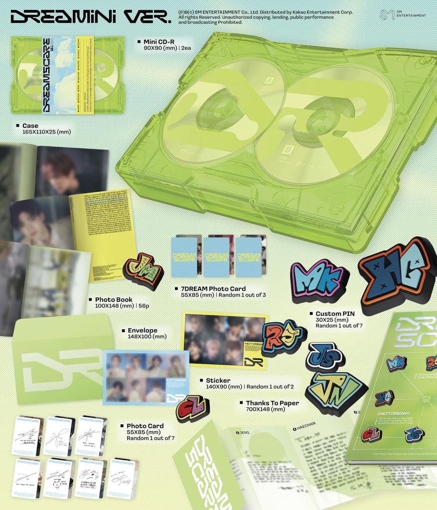 NCT DREAM [DREAMSCAPE] (DREAMini Ver.)] (Koreanische Ausgabe)