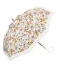 Blooming Flower Long 58cm Rib Automatic Suitable for Sunny and Rainy Floral Clear Adult Wpc. Umbrella, Off-White, Umbrella, Length, Large, Opening,