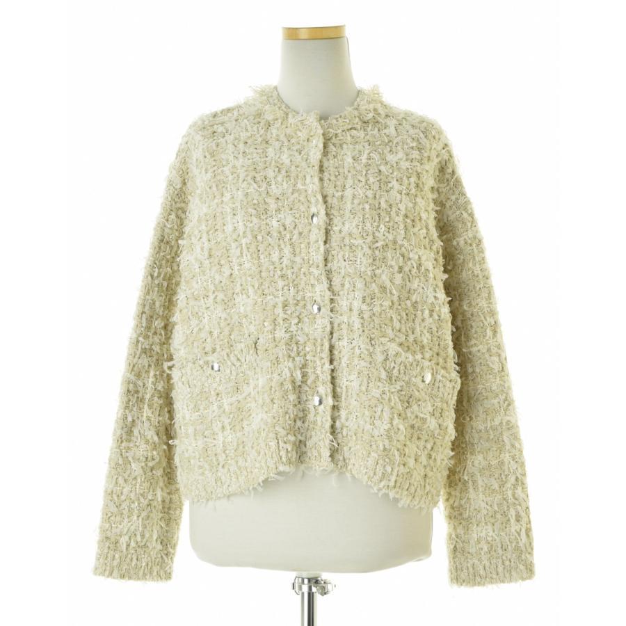 IENA / IENA 24AW 24080900366030 Lam tweed knit jacket