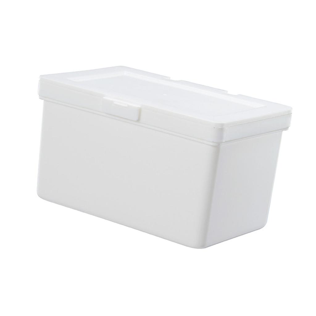 Pudełko-dozownik na osłony twarzy Wielofunkcyjne Duża pojemność Pyłoszczelne Ochronne Pudełko do przechowywania na biurko z C