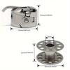 7pcs/set Metal Bobbins + Shuttle Hook + Bobbin Case For Old Style Household Sewing Machine Accessories Tools Set