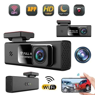 1080P Araç Kamerası Araç DVR Kamerası Kablosuz WiFi Uygulamalı Dashcam Dash Kamera Araç Video Kaydedici Kara Kutu