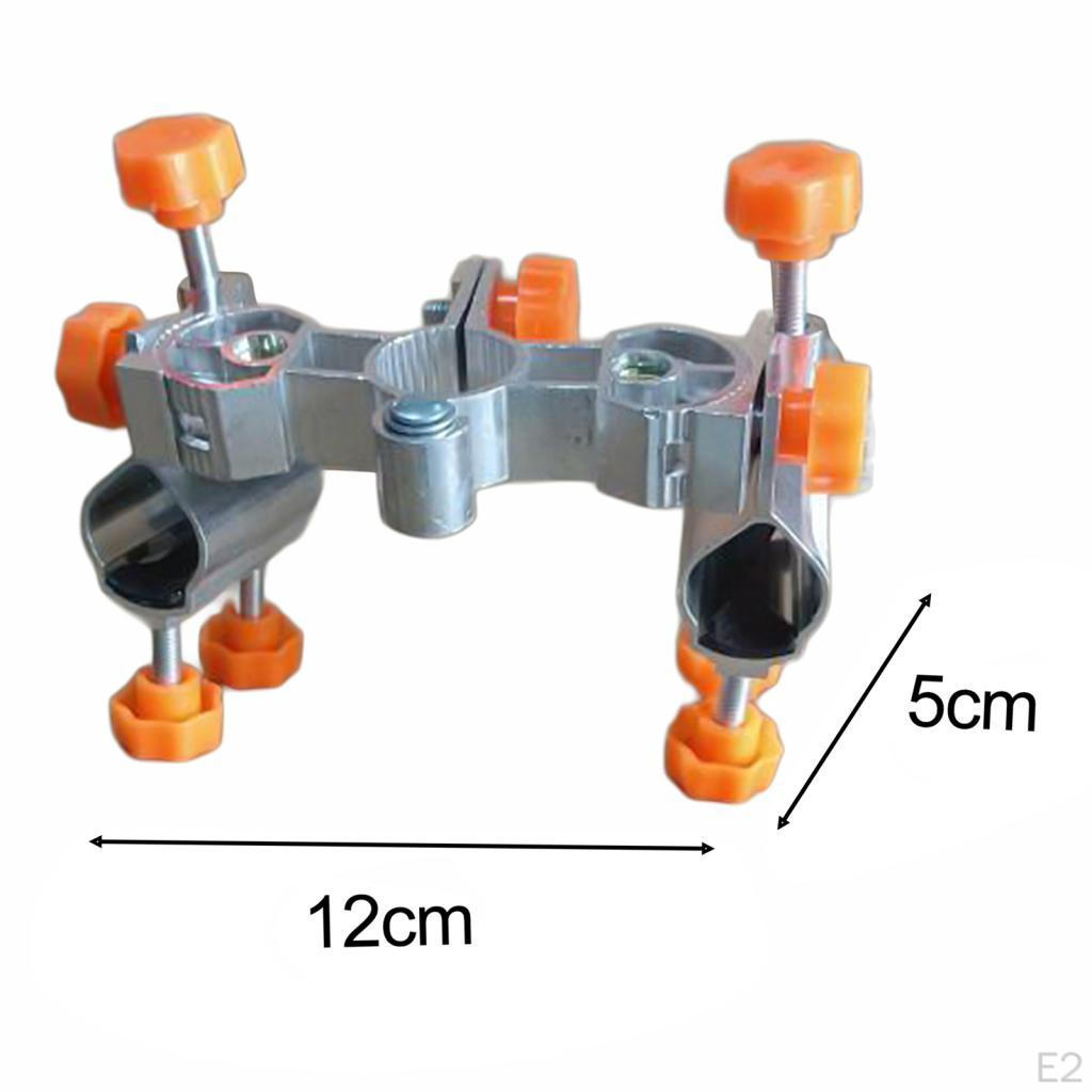 Fishing Rod Holder Tackle Sturdy Support Practical Aluminum Alloy Chair