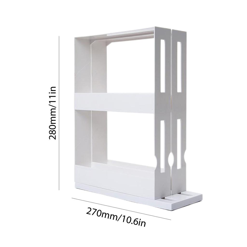 Portable Kitchen Storage Rack Multifunctional Pullable Rotatable Barbecue Seasoning Container Holder Household Use
