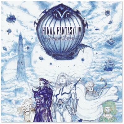 LP-skiva SPEL, NOBUO UEMATSU - FINAL FANTASY IV -Song of Heroes- SQEX10884 Square Enix 2021 Japan Obi Anime/Spel
