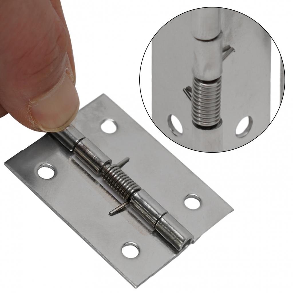 Door Internal Hinge Self Closing Spring Stainless Steel