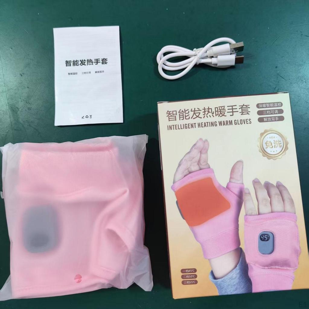 Heated Gloves Electric Heating Hand Warmer for Outdoor Cycling Camping