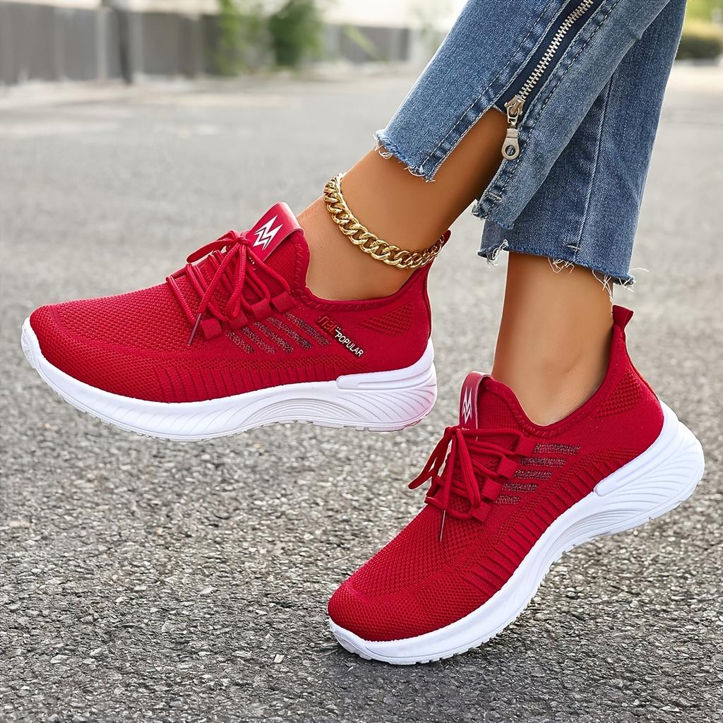 Damen Freizeit-Sneaker Atmungsaktive Laufschuhe Outdoor-Sportschuhe