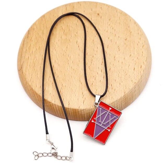 Anime Hunter X Hunter náhrdelník pro muže Gon Hunter License Náhrdelníky Ženy Šperky Přívěsek Řetízky Choker Collares Dárek