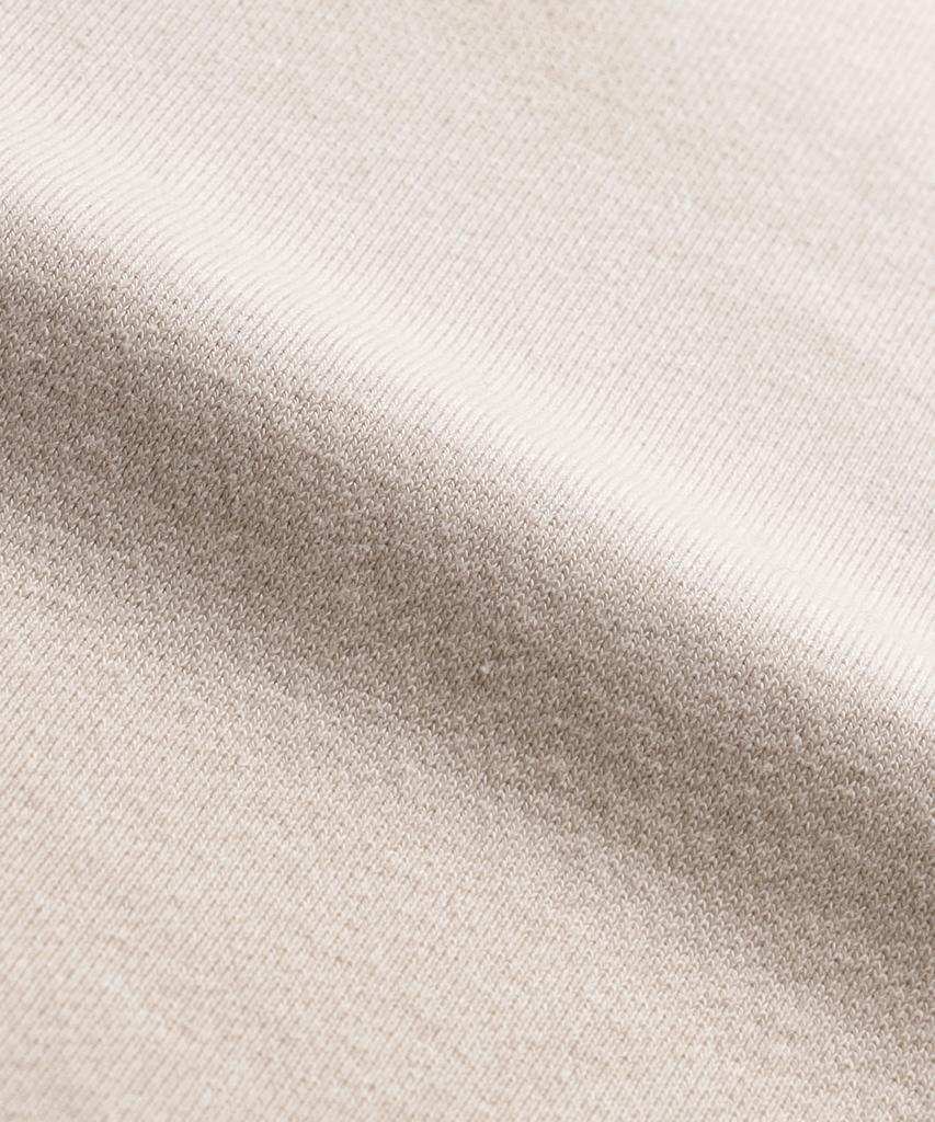 TAILDERN Paul Cotton Quarter Zip-Up Sweatshirts Beige