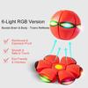 Portable Interactive Flying Saucer Ball Stomp Ufo Magic Balls, Flyer Transforming Glowing Jump Ball, Kids Bouncy Stomp Ball