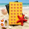 1000pcs/2rolls Smiley Flower Stickers Cute Red Yellow Floral Decals for Planner Notebook Scrapbooking and Everyday Decorating