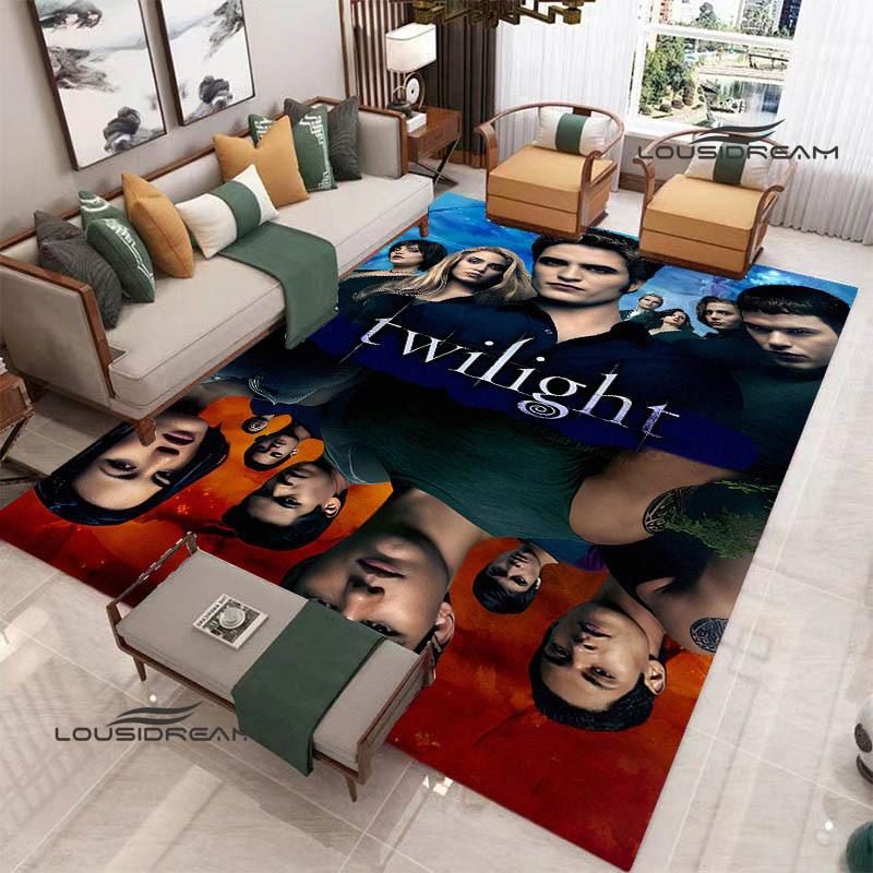 The Twilight Saga printed carpet Living room bedroom non-slip carpets Yoga mat Outdoor carpet kawaii rug birthday gift