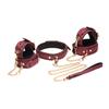 Xr Brands 6-Piece Velvet Bondage Set