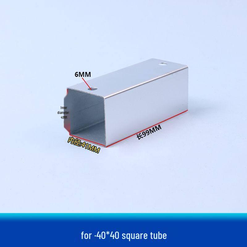 Wrought Iron Galvanized Steel Tube Corner Connectors – No-Weld Angle, Two-Way & Three-Way