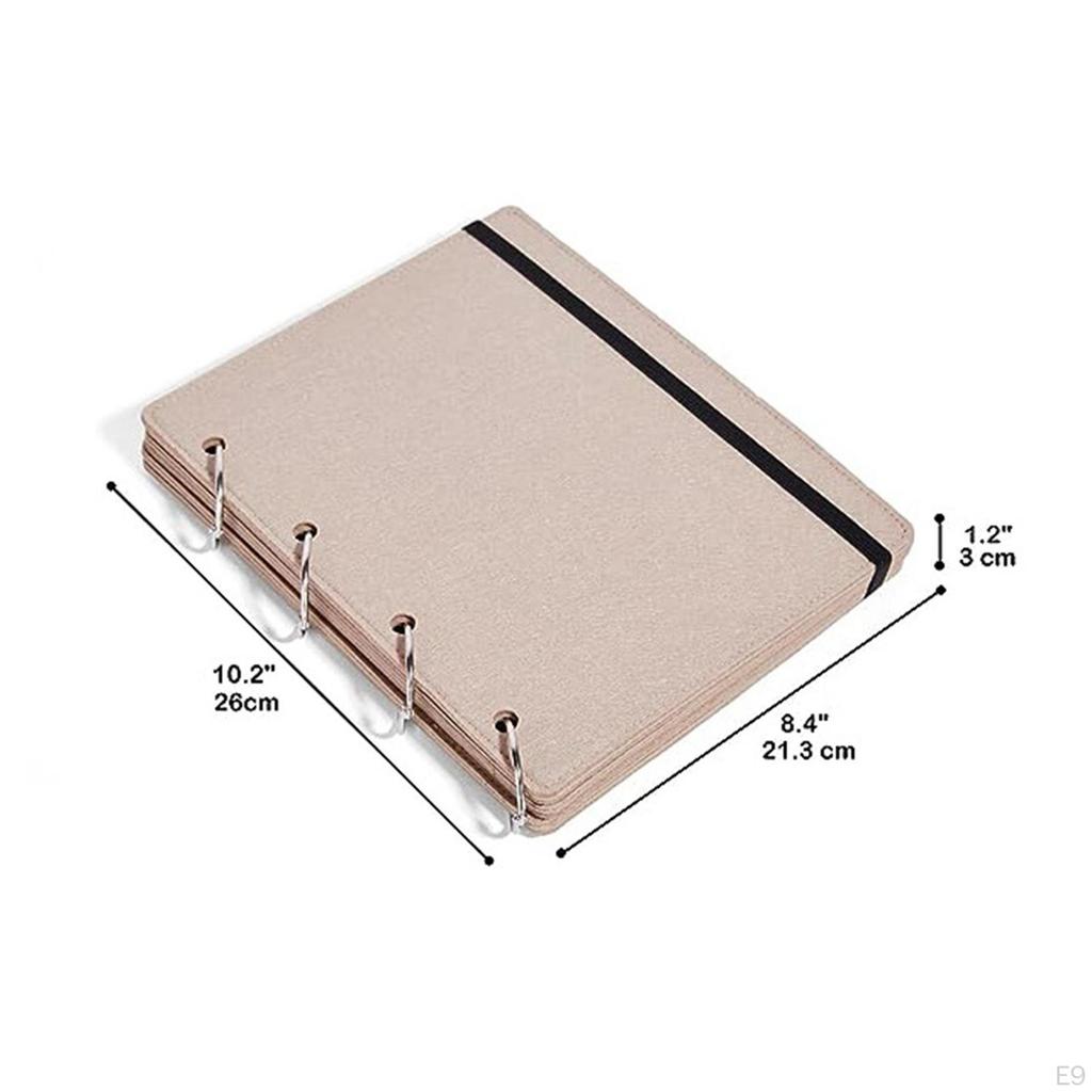 Brooch Pin Organizer Enamel Display Holder with 4 Pages Durable Pins Collection Storage Calendar