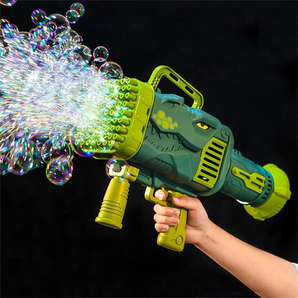 Bazooka Gun Generator Automatic Soap Bubble Machine for Kids