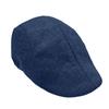 Men’s Classic Linen Blend Flat Cap Lightweight Breathable Ivy Hat Traditional Newsboy Style for Daily Wear