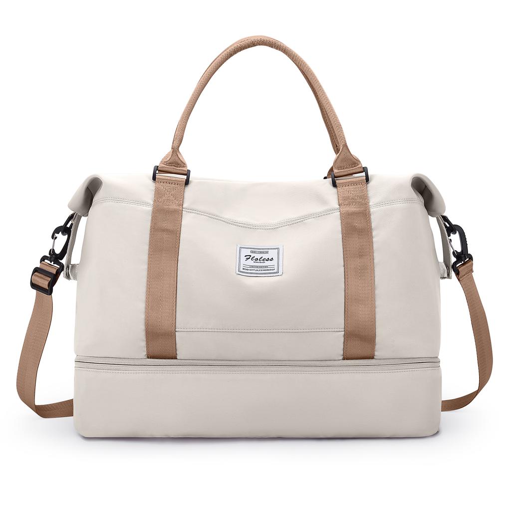 Weekender Bags For Women,Personal Item Travel Bag With Shoes Compartment,Overnight Travel Duffel Bag With Toiletry Bag