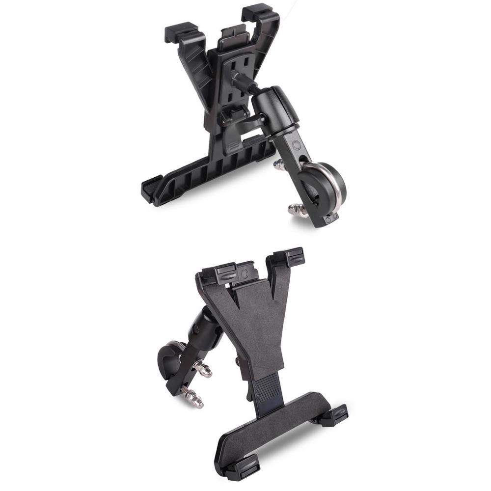20-40mm Diameter Bike Tablet Holder Mount for 7-10 Inch Tablets for Navigation On Bike