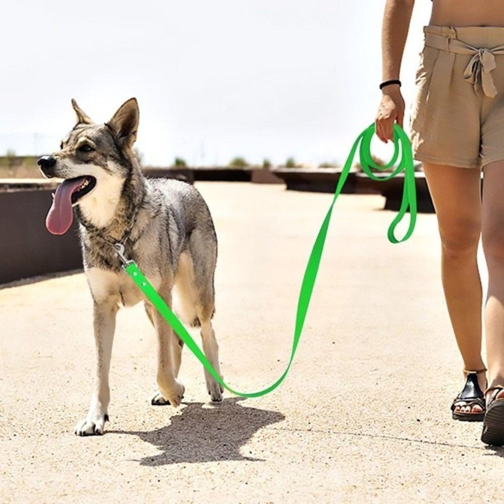 3/5/10/15m Long Dog Leash Waterproof Pet Training Leash Sturdy PVC Dog Leash  Hiking