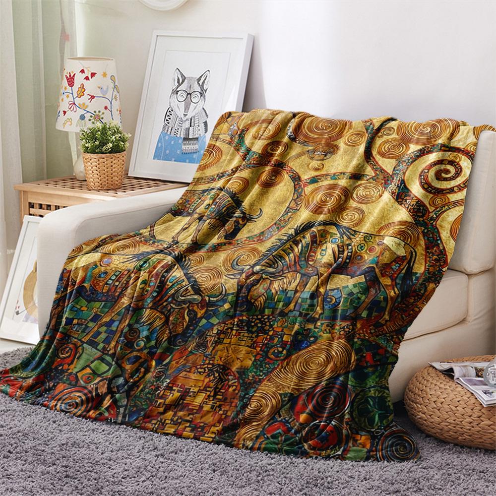 1 Stück Alien Erde Print Flanelldecke, Hohe Qualität, Bequem für alle Jahreszeiten, Heimdekoration, Wärme und Komfort, Perfekt für Weihnachtsgeschenke