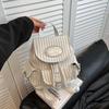 Korean Version of Niche Design Fashion Trend 2025 Summer New Casual Versatile Simple High-end Backpack Backpack