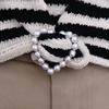 Pearl Clothing Accessories Clothes Waist Buckle Corner Knotted Buttons Brooch Scarf Buckle