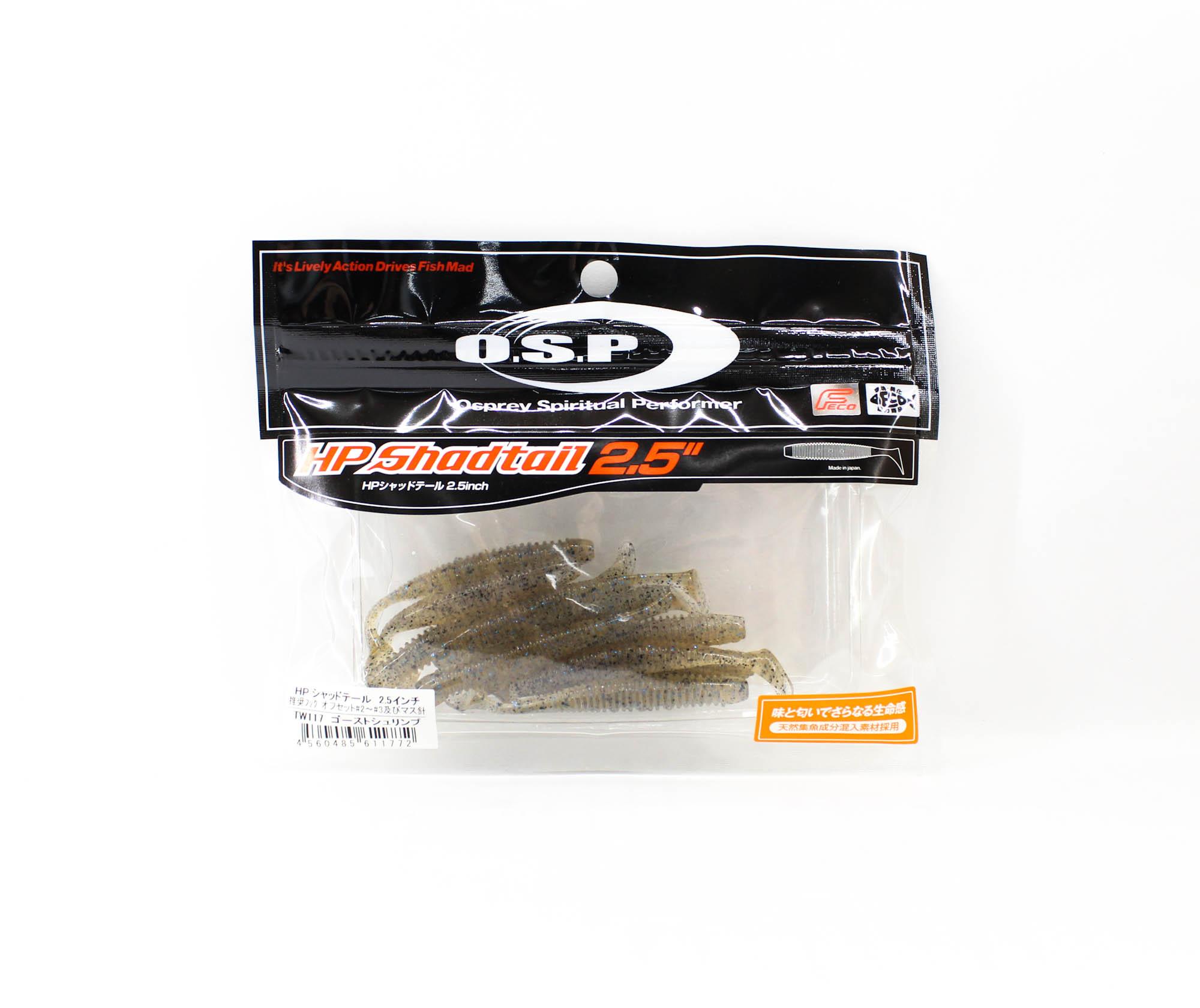 

Мягкая приманка OSP HP Shad Tail 2,5 дюйма TW-117 (1772 г.)