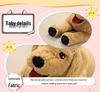 Large Yellow Labrador Puppy Plush Toy - Golden Retriever Doll for Children