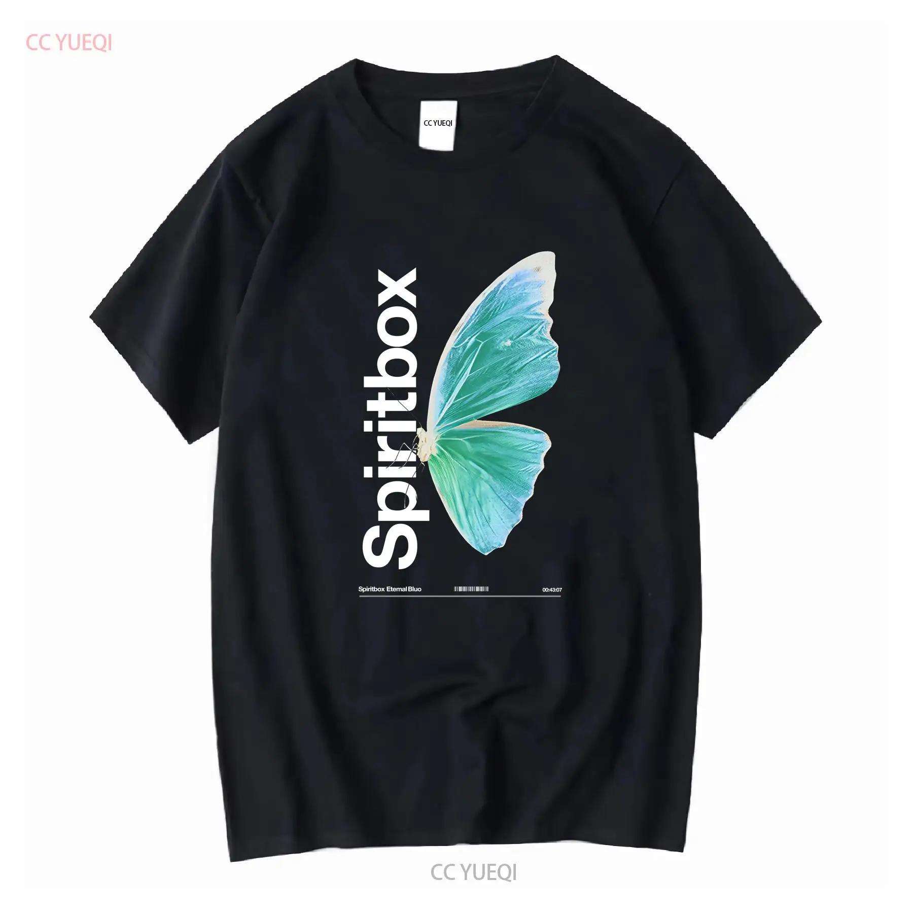 NWT Spiritbox Eternal Blue Canadian Heavy Metal Band Album Music T Shirt S 4XL vintage Washed Stylish Comfortable S разноцветный