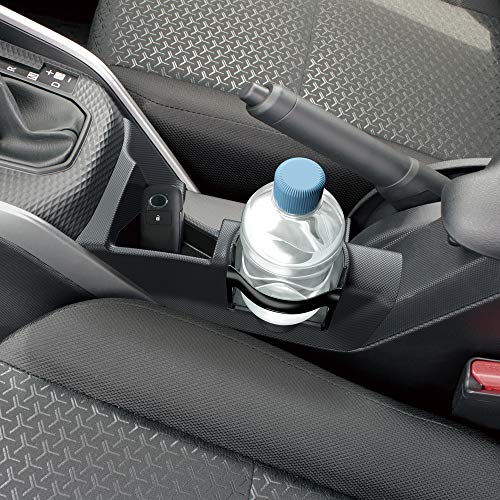 Tsuchiya Yac Vehicle-Specific Center Console Drink Holder for Toyota Raize/Rocky (Black) SY-RR1
