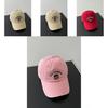 Colifanria Bear Embroidered Cotton Baseball Hat With Adjustable Fit For Sun Protection And Fashion