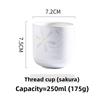 1PC New Japanese Coffee Ceramic Cups, Matcha Stackable Water Cups and Sake Cups
