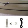 Kajak Anker-Trolley-Kit Deck-Rigging-Set 9M Seil Kanu Zubehör