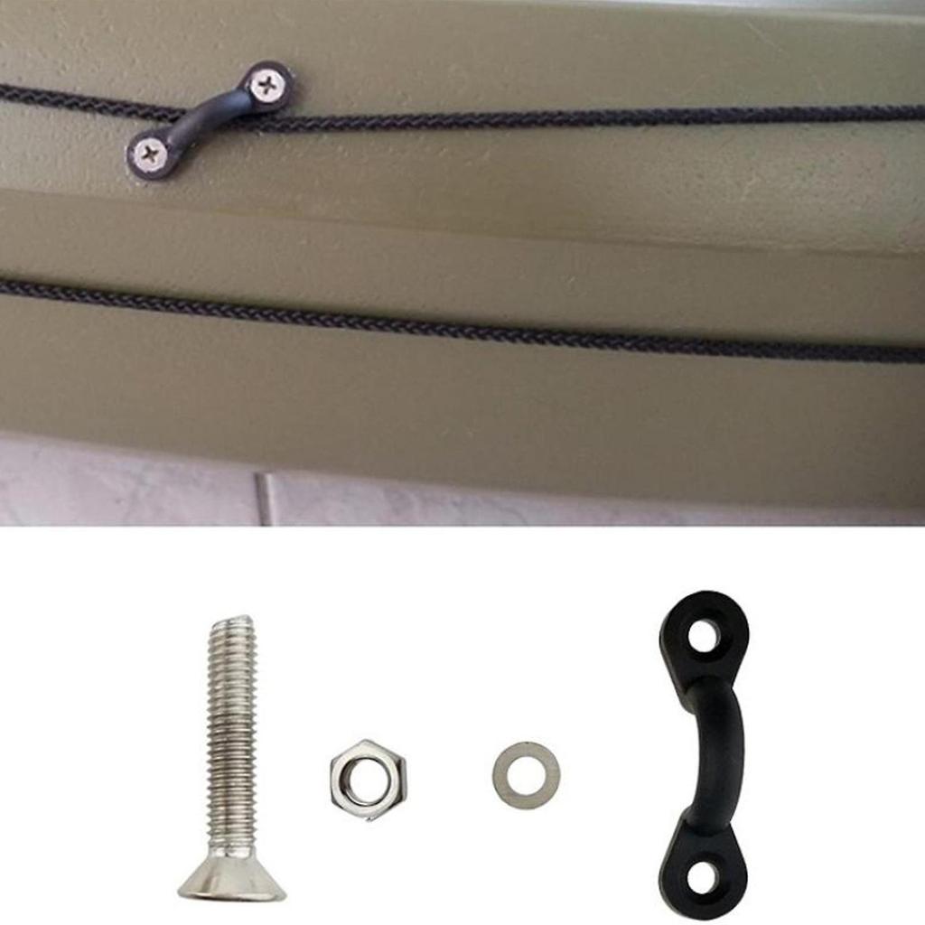 Kajak Anker-Trolley-Kit Deck-Rigging-Set 9M Seil Kanu Zubehör
