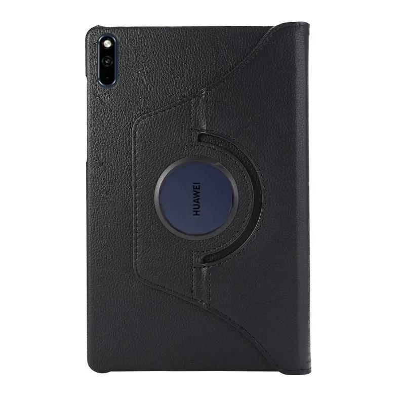 360° drehbare Hülle für Huawei MatePad 10,4" 2020 2022 BAH3-W09/AL00/W59 Tablet-Ständer-Abdeckung BAH4-AL10/W09 Funda Capa PU-Leder