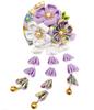 JZOON Hair with Flower Design and Perfect for and Available In 5 and H2534 Ornament, Handmade, Tsumami-zaiku Bells, Coming-of-Age Ceremonies,