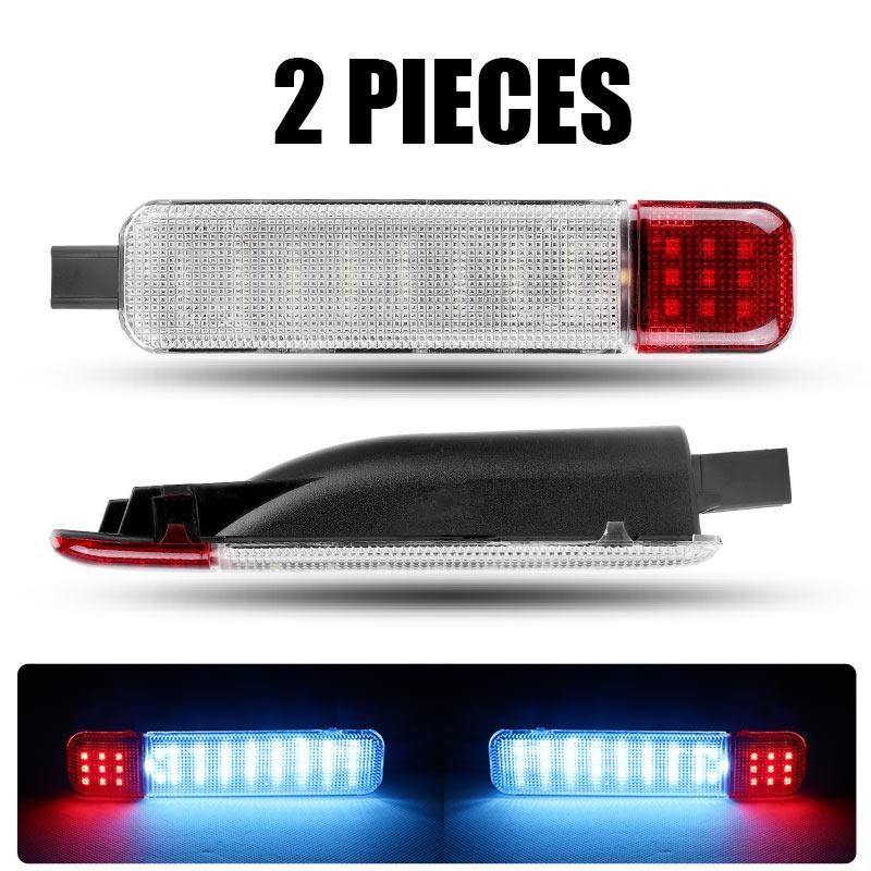 

Светодиодные фонари подсветки боковых дверных панелей салона, отражатель подсветки для 1996-2000 Chevrolet & GMC C/K 1500 | 2500 Suburban 15021517