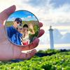 Travel Po Wide-Angle Lens Travel Reflective Mirror Round Zoom-In Mirrors Portable Zoom-In Feature Group Po Mirror