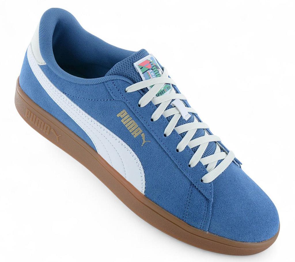 Puma Smash 3.0 - Année du Sport - Chaussures Baskets Homme Bleu 397484-02 ORIGINAL