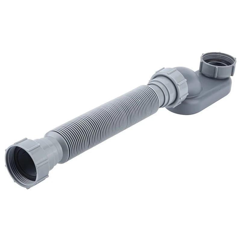 Waterproof 1/2 P Trap With Sealing Tape For Bathtub And Shower Drain Connection